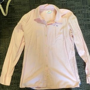 Vineyard vines pink button up